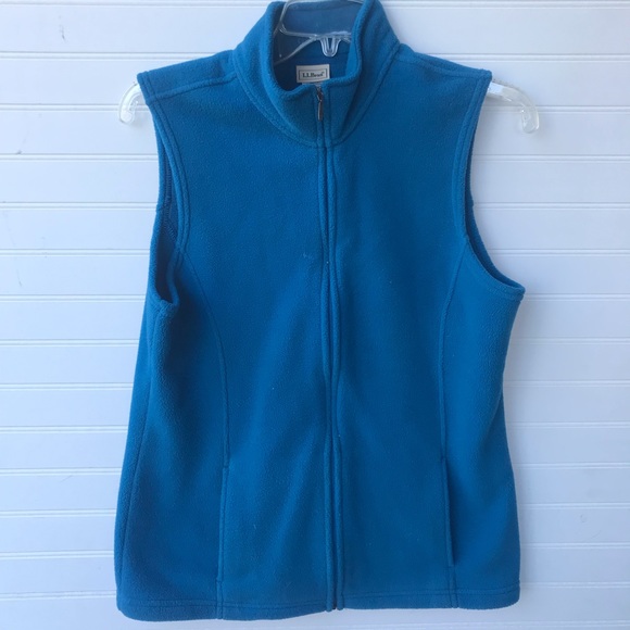 L.L. Bean Jackets & Coats Ll Bean Fleece Pocketless Vest Layering